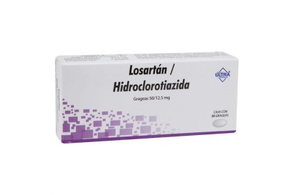 LOSARTAN-HYDROCHLOROTHIAZIDE 50/12.5MG 30TABS