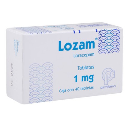 LOZAM LORAZEPAM 1MG 40TABS