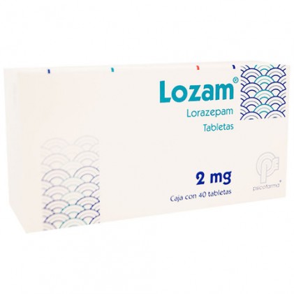 LOZAM LORAZEPAM 2MG 40TABS - ANXIETY & DEPRESSION - https://gphstorerx ...