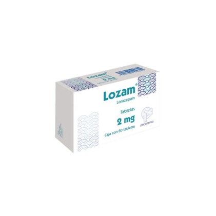 LOZAM LORAZEPAM 2MG 80TABS