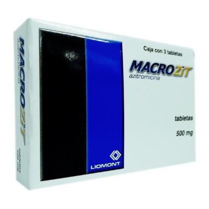 MACROZIT AZITHROMYCIN 500MG 3TABS