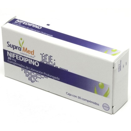 NIFEDIPINE 30MG 30TABS ER