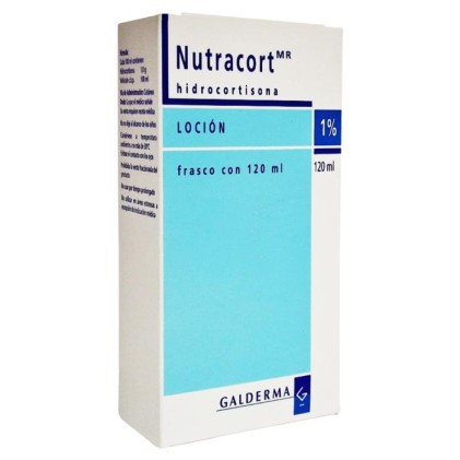 NUTRACORT LOTION HYDROCORTISONE 1% 120ML