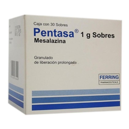 PENTASA XR GRANULATED MESALAMINE 2GR 30ENVELOPES