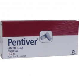 PENTIVER AMPICILLIN 1GR 8TABS