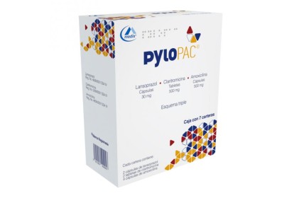 PREVPAC TRIPLE THERAPY 7-DAYS LANSOPRAZOLE 30MG-CLARITHROMYCIN 500MG-AMOXICILLIN 500MG 7 BLISTERS