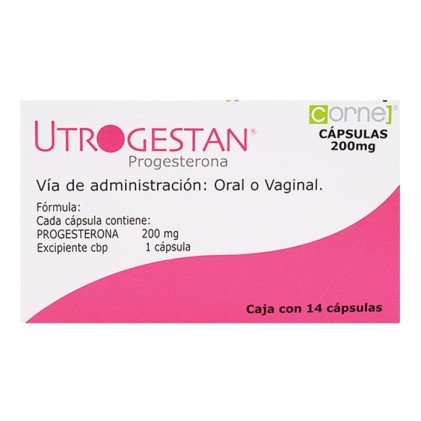 PROMETRIUM PROGESTERONE 200MG 14CAPS