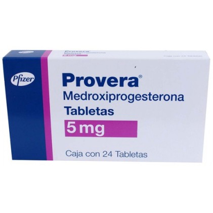PROVERA MEDROXYPROGESTERONE 5MG 24TABS