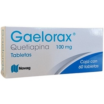 GAELORAX QUETIAPINE 100MG 60TABS