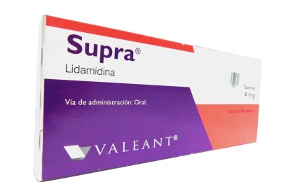 SUPRA LIDAMIDINE 4MG 30TABS