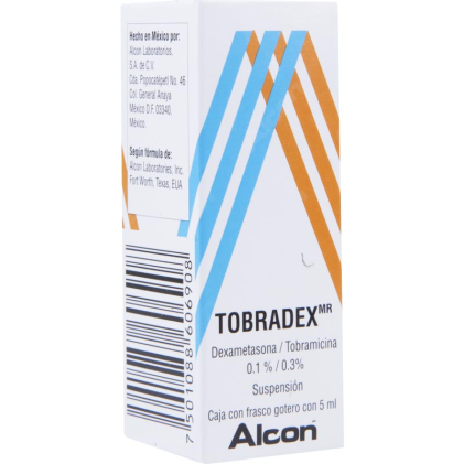 TOBRADEX ST OPHTALMIC SUSPENSION DEXAMETHASONE-TOBRAMYCIN 0.1/0.3% 5ML