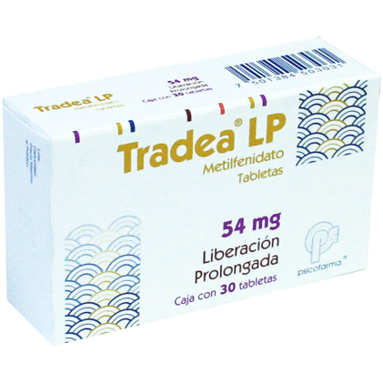 TRADEA LP METHYLPHENIDATE 54MG 30TABS XR