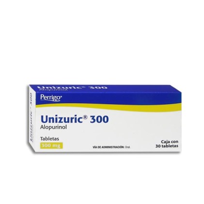 UNIZURIC ALLOPURINOL 300MG 30TABS