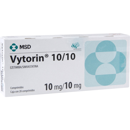 VYTORIN EZETIMIBE-SIMVASTATIN 10/10MG 28TABS