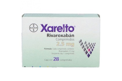 XARELTO RIVAROXABAN 2.5MG 28TABS