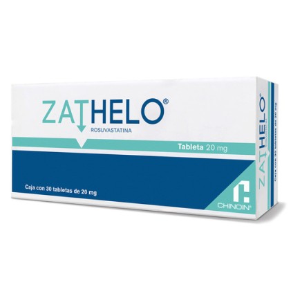 ZATHELO ROSUVASTATIN 20MG 30TABS