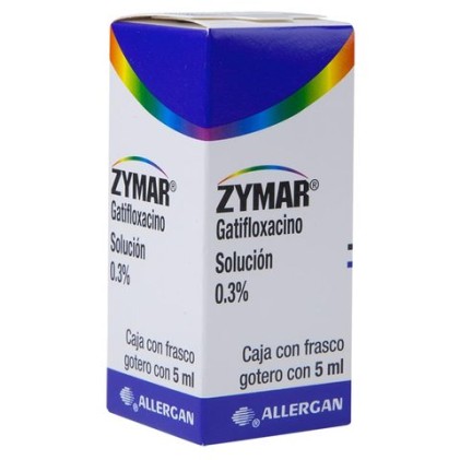 ZYMAXID OPHTALMIC SOLUTION GATIFLOXACIN 0.3% 5ML